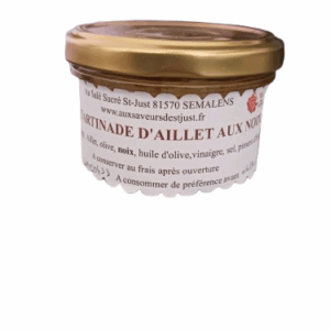 TARTINADE D'AILLET AUX NOIX