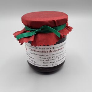 CONFITURE CERISE CHOCO - MENTHE