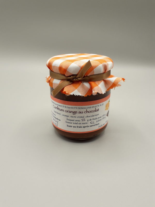 Confiture Orange au Chocolat