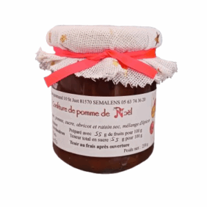 Confiture Pomme de Noël
