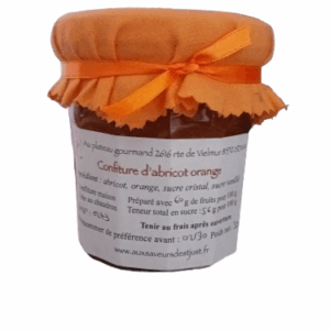Confiture abricot orange