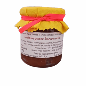 Confiture pomme banane melon