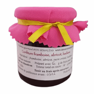 Confiture Framboise Abricot Badiane