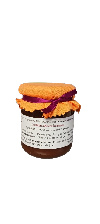 Confiture Abricot Framboise