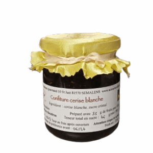Confiture de Cerise blanche