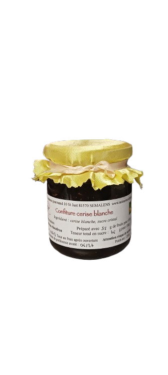 Confiture de Cerise blanche
