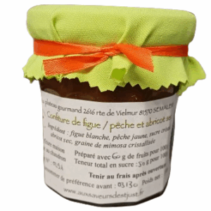 Confiture de Figue / Pêche et Abricot sec