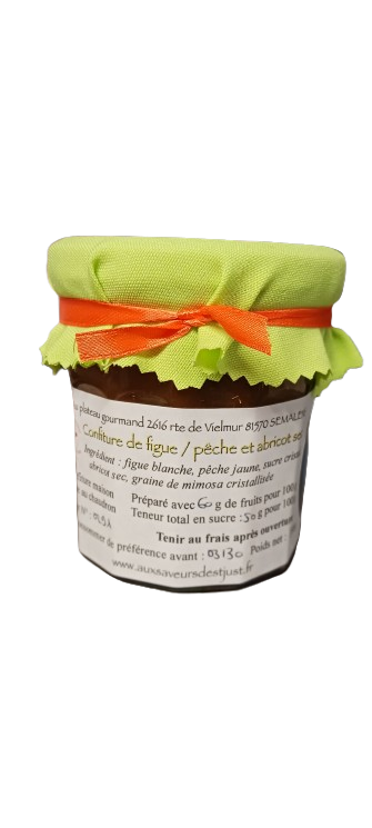 Confiture de Figue / Pêche et Abricot sec
