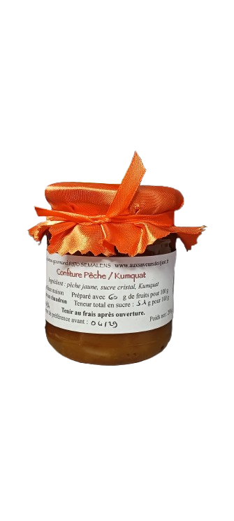 Confiture de Pêche / Kumquat