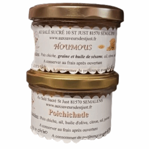 Duo : Houmous et Poichichade