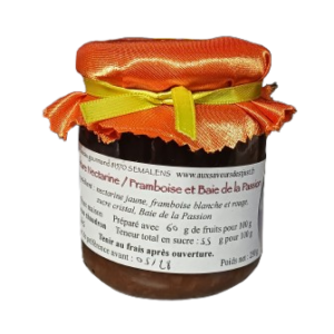 Nectarine / Framboise et Baie de la Passion