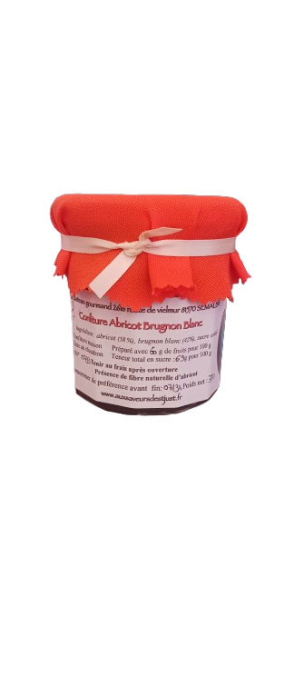 Confiture Abricot Brugnon blanc