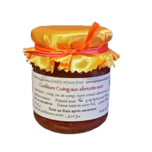 Confiture Coing aux Abricots secs