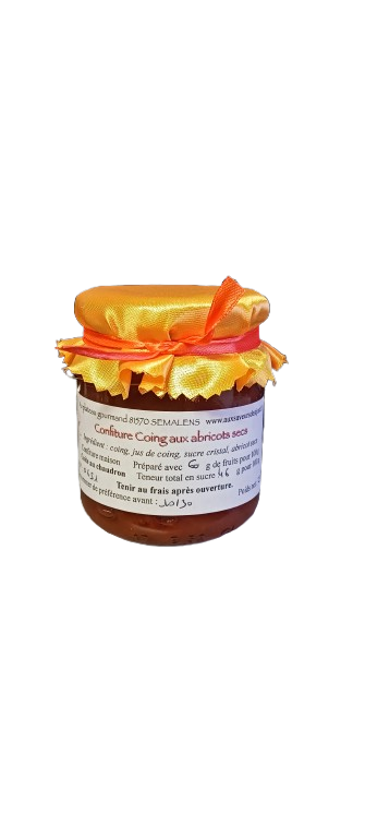 Confiture Coing aux Abricots secs